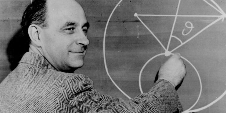 29 SETTEMBRE 1901 – NASCE A ROMA IL FISICO ENRICO FERMI