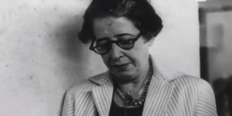 14 OTTOBRE 1906 – NASCE HANNAH ARENDT