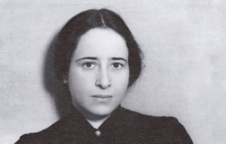 PENSIERI E PAROLE: HANNAH ARENDT (1906-1975)